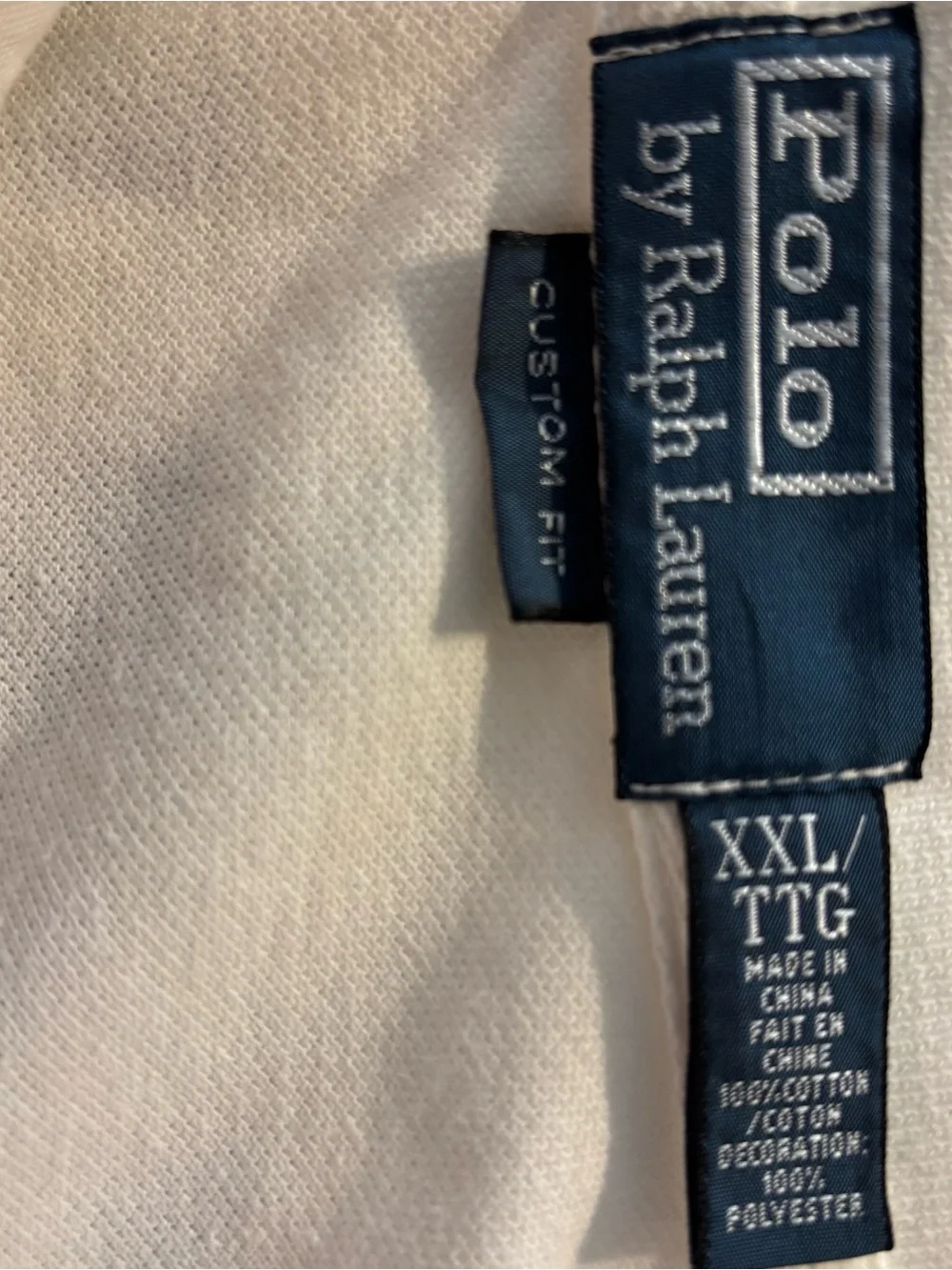 Vintage Ralph Lauren United States/British Polo Big Pony Track Field 012 XXL